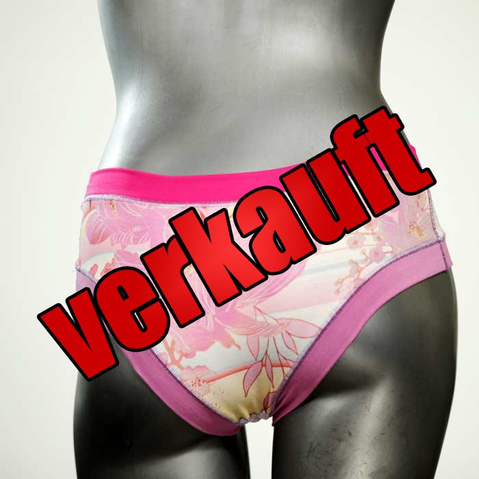farbige gemusterte schöne nachhaltige Panty aus Biobaumwolle, Unterwäsche für Damen