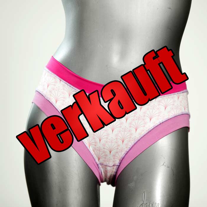 farbige gemusterte schöne nachhaltige Panty aus Biobaumwolle, Unterwäsche für Damen
