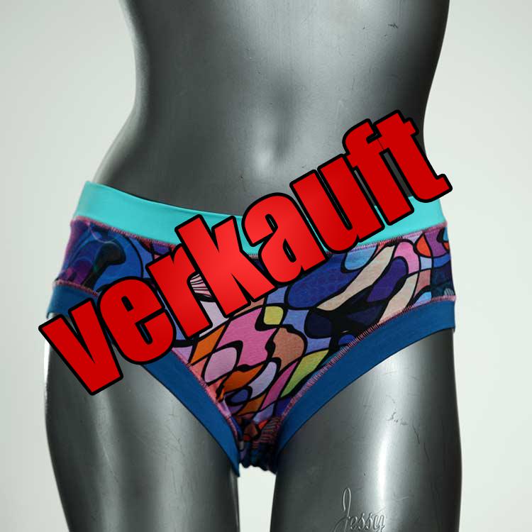 ökologische handgemachte günstige bunte Panty aus Biobaumwolle, Unterwäsche für Damen