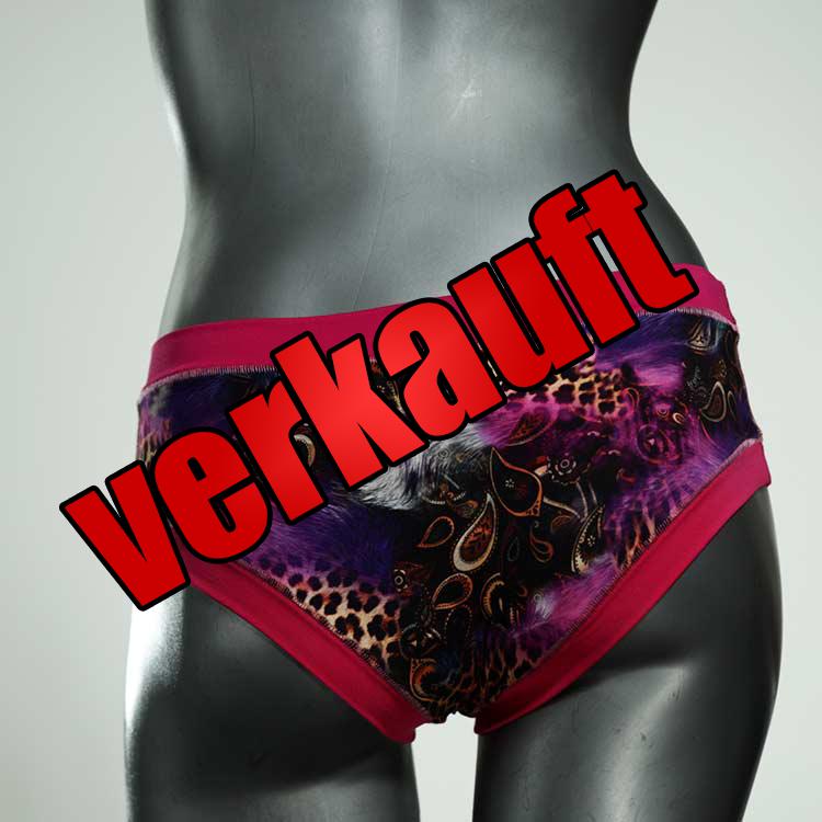 farbige preiswerte handgemachte attraktive Panty aus Biobaumwolle, Unterwäsche für Damen