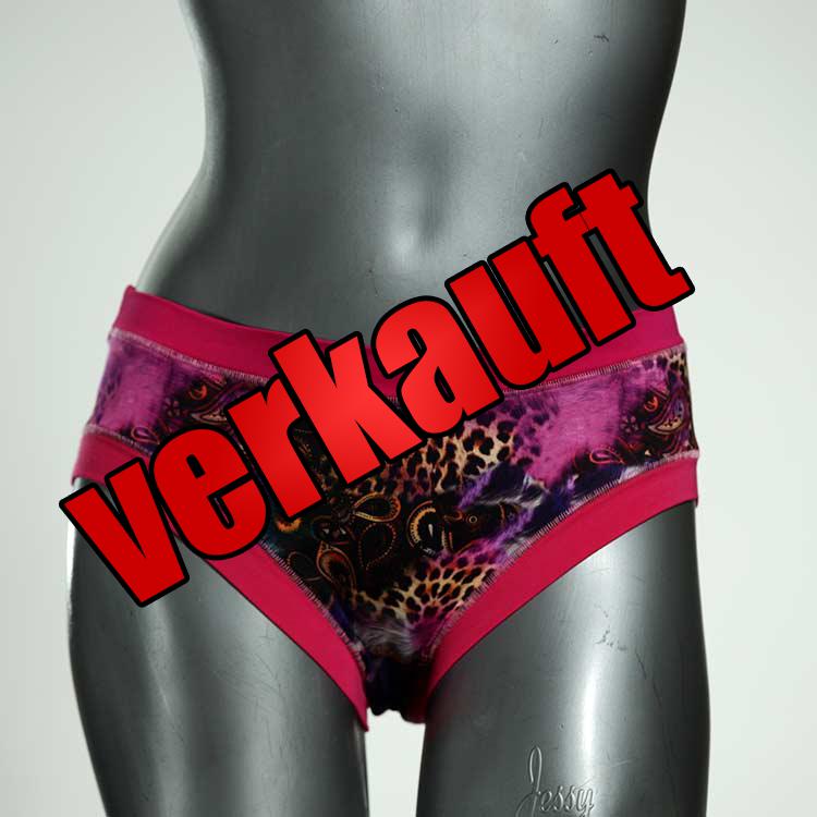 farbige preiswerte handgemachte attraktive Panty aus Biobaumwolle, Unterwäsche für Damen