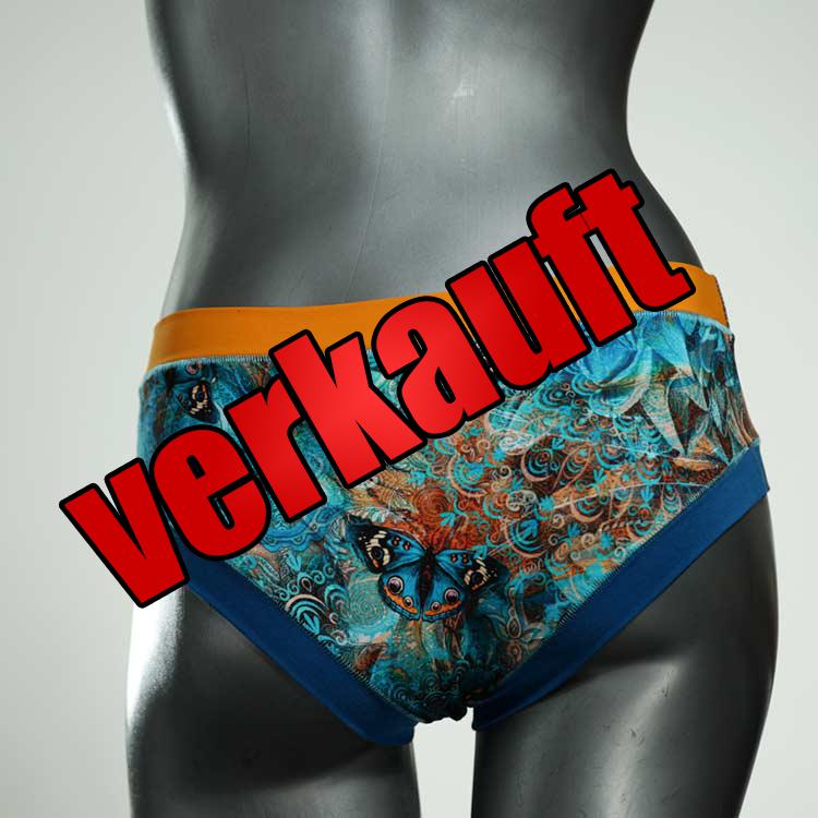 gemusterte bunte süße bequeme Panty aus Biobaumwolle, Unterwäsche für Damen