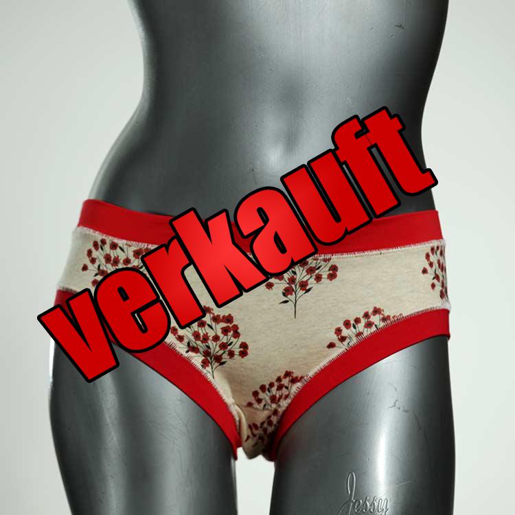 ökologische bunte attraktive sexy Panty aus Biobaumwolle, Unterwäsche für Damen