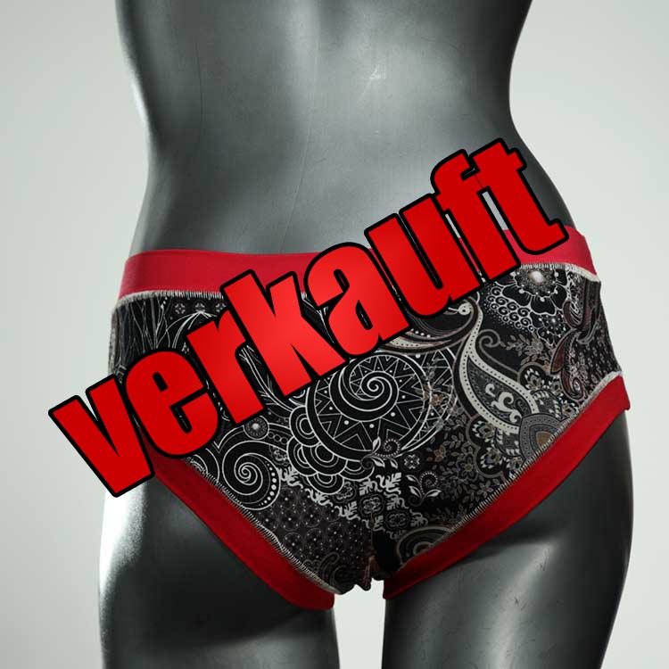schöne attraktive handgemachte gemusterte Panty aus Biobaumwolle, Unterwäsche für Damen