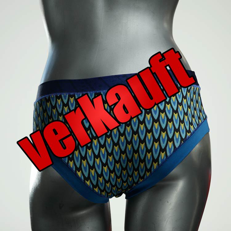 farbige sexy gemusterte nachhaltige Panty aus Biobaumwolle, Unterwäsche für Damen