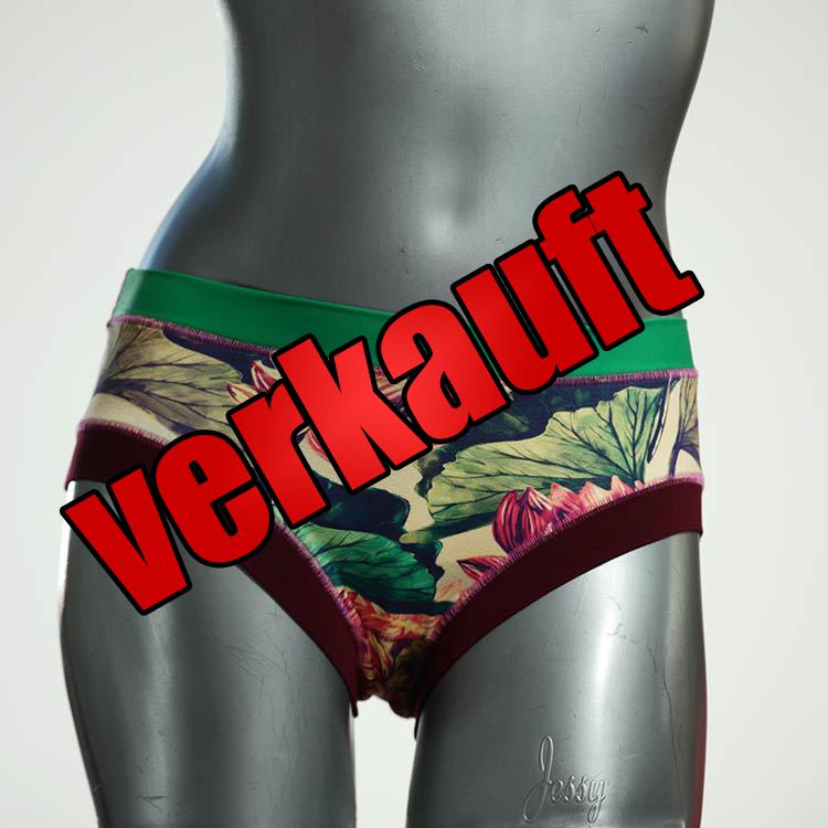 bunte schöne handgemachte ökologische Panty aus Biobaumwolle, Unterwäsche für Damen