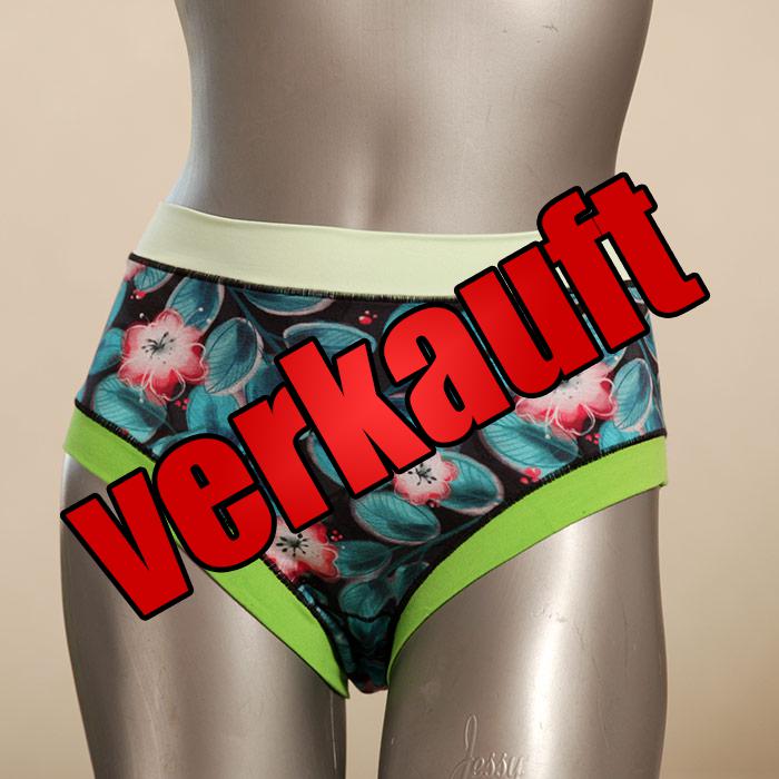  süße günstige GOTS-zertifizierte Panty - Slip - Unterhose aus Biobaumwolle für Damen
