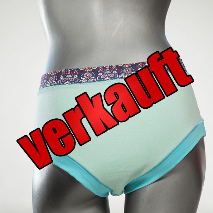  einzigartige schöne besondere Panty - Slip - Unterhose aus Biobaumwolle für Damen