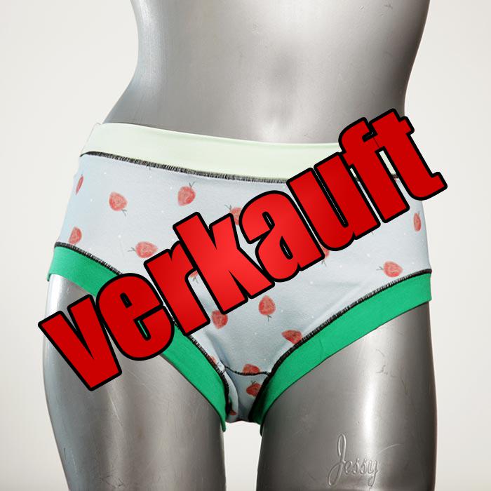 gemusterte süße ökologische bequeme Panty aus Biobaumwolle, Unterwäsche für Damen