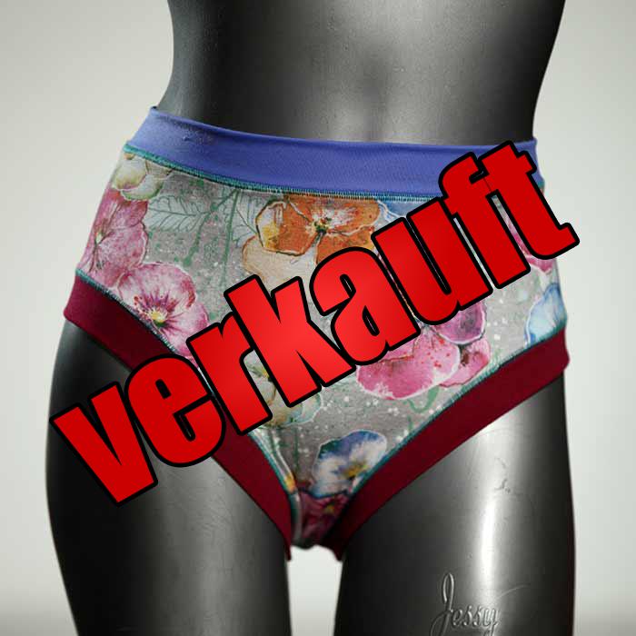 attraktive schöne farbige gemusterte Panty aus Biobaumwolle, Unterwäsche für Damen