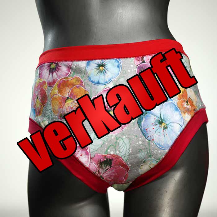 schöne attraktive gemusterte nachhaltige Panty aus Biobaumwolle, Unterwäsche für Damen
