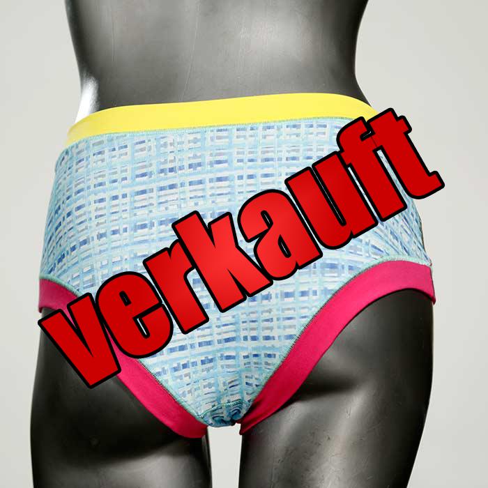 farbige handgemachte schöne sexy Panty aus Biobaumwolle, Unterwäsche für Damen