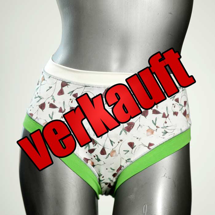 nachhaltige attraktive sexy bunte Panty aus Biobaumwolle, Unterwäsche für Damen