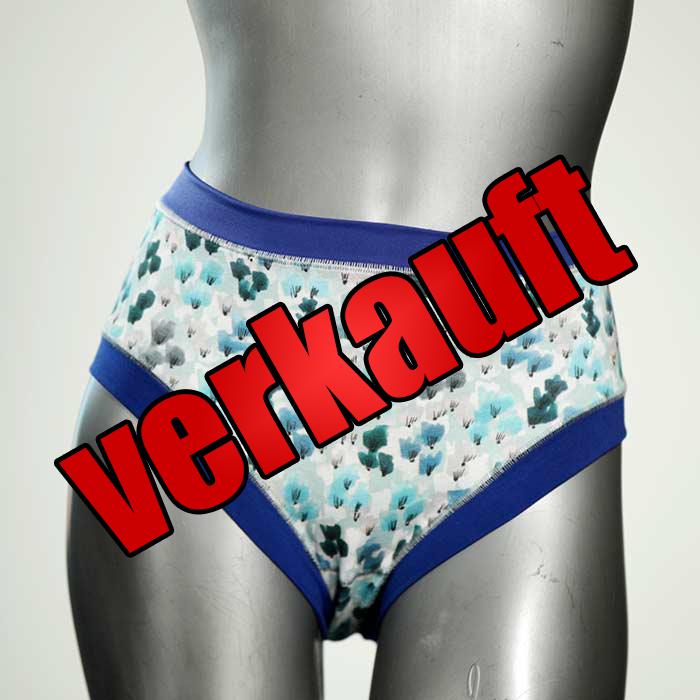 bunte schöne günstige gemusterte Panty aus Biobaumwolle, Unterwäsche für Damen