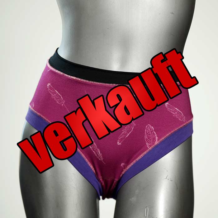 preiswerte süße handgemachte farbige Panty aus Biobaumwolle, Unterwäsche für Damen