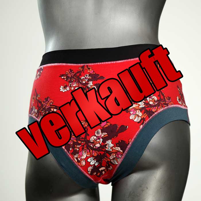 bunte handgemachte schöne bequeme Panty aus Biobaumwolle, Unterwäsche für Damen