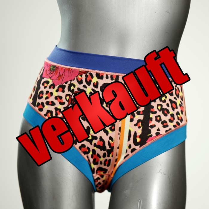 attraktive sexy farbige handgemachte Panty aus Biobaumwolle, Unterwäsche für Damen