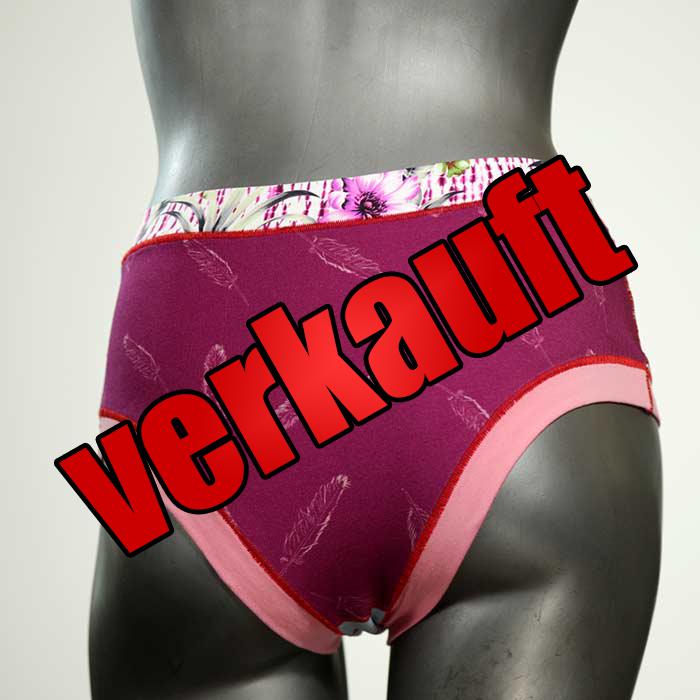 bequeme nachhaltige farbige gemusterte Panty aus Biobaumwolle, Unterwäsche für Damen