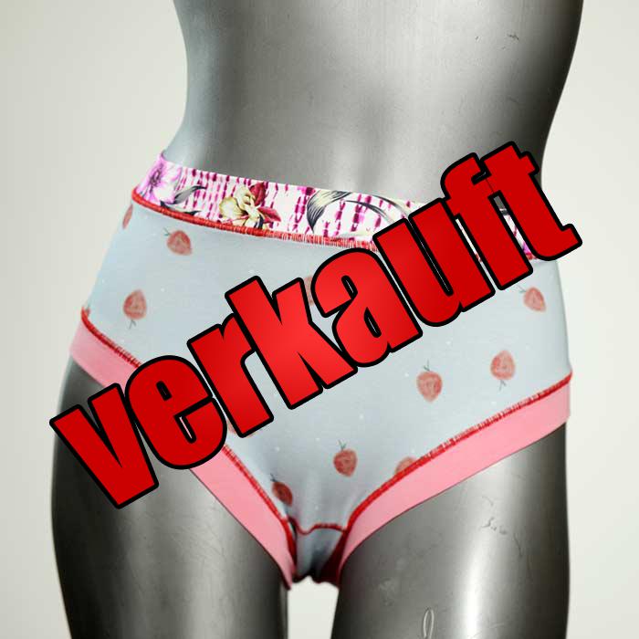 bequeme nachhaltige farbige gemusterte Panty aus Biobaumwolle, Unterwäsche für Damen