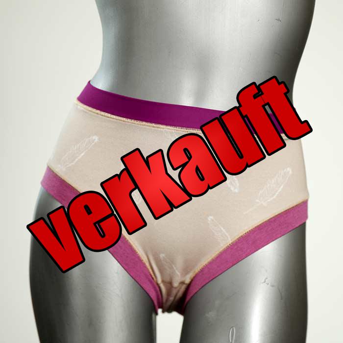 farbige ökologische schöne nachhaltige Panty aus Biobaumwolle, Unterwäsche für Damen