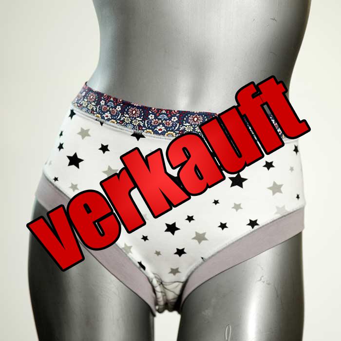 bequeme preiswerte gemusterte sexy Panty aus Biobaumwolle, Unterwäsche für Damen