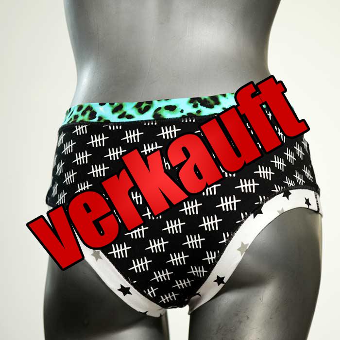 nachhaltige handgemachte attraktive bunte Panty aus Biobaumwolle, Unterwäsche für Damen