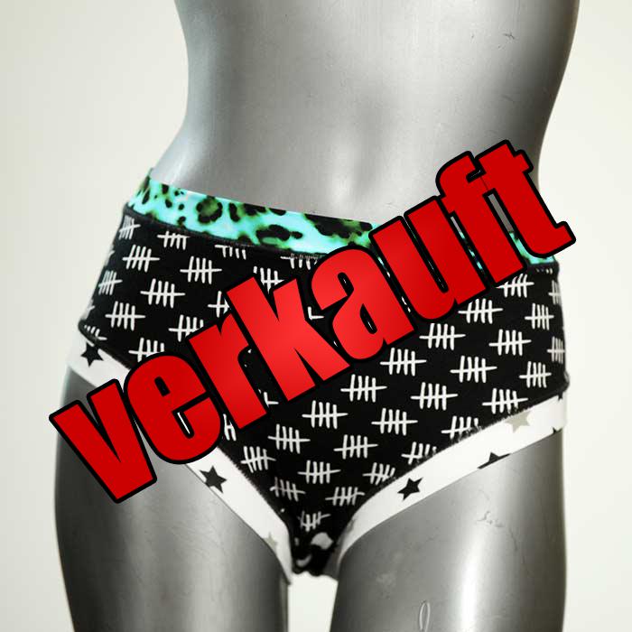 nachhaltige handgemachte attraktive bunte Panty aus Biobaumwolle, Unterwäsche für Damen