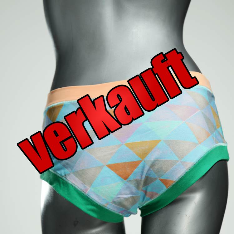 sexy handgemachte farbige attraktive Panty aus Biobaumwolle, Unterwäsche für Damen