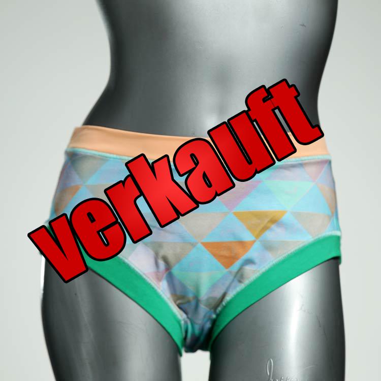 sexy handgemachte farbige attraktive Panty aus Biobaumwolle, Unterwäsche für Damen