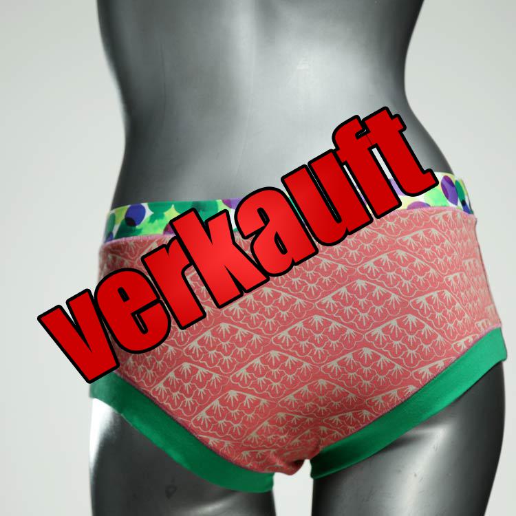 gemusterte handgemachte preiswerte attraktive Panty aus Biobaumwolle, Unterwäsche für Damen