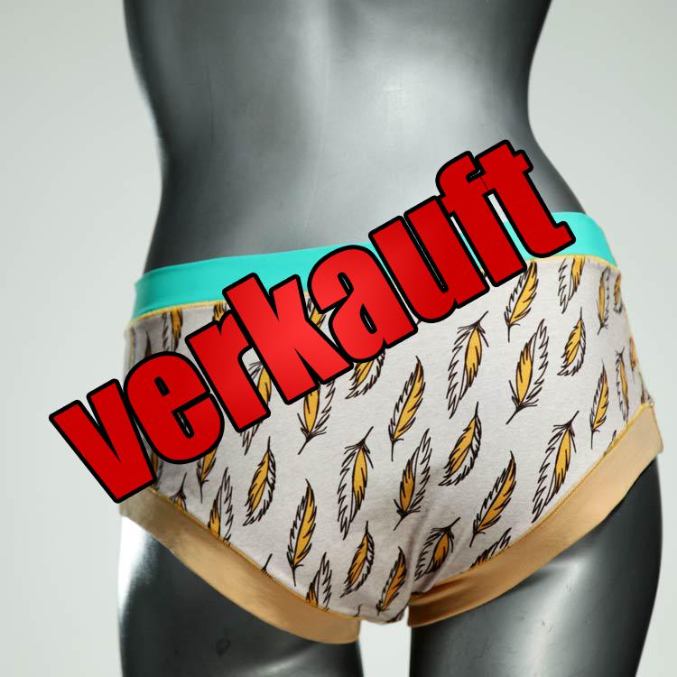attraktive sexy süße gemusterte Panty aus Biobaumwolle, Unterwäsche für Damen