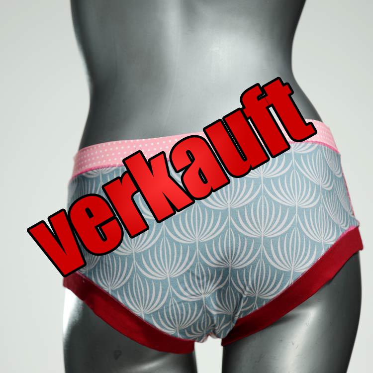 farbige handgemachte bequeme nachhaltige Panty aus Biobaumwolle, Unterwäsche für Damen