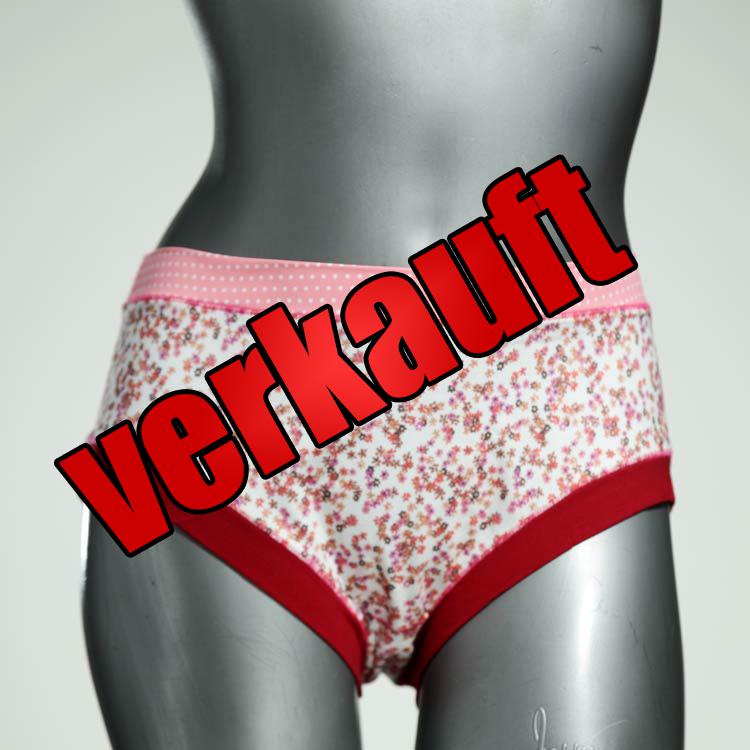farbige handgemachte bequeme nachhaltige Panty aus Biobaumwolle, Unterwäsche für Damen