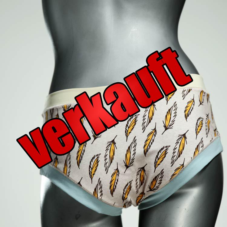handgemachte attraktive gemusterte preiswerte Panty aus Biobaumwolle, Unterwäsche für Damen