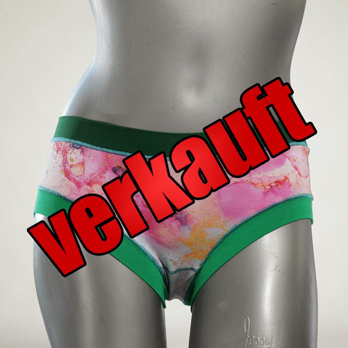  GOTS-zertifizierte reizende einzigartige Panty - Slip - Unterhose aus Biobaumwolle für Damen