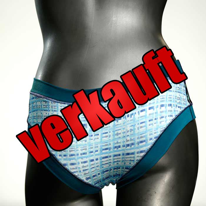 bequeme bunte attraktive gemusterte Panty aus Biobaumwolle, Unterwäsche für Damen