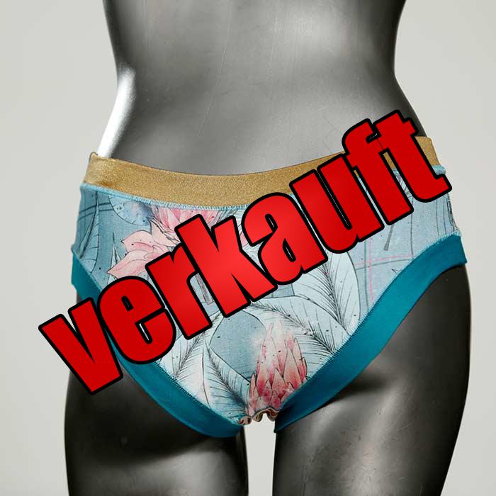 bunte handgemachte attraktive bequeme Panty aus Biobaumwolle, Unterwäsche für Damen