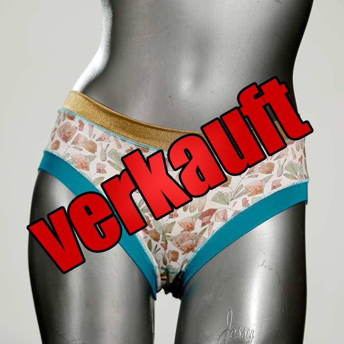 bunte handgemachte attraktive bequeme Panty aus Biobaumwolle, Unterwäsche für Damen
