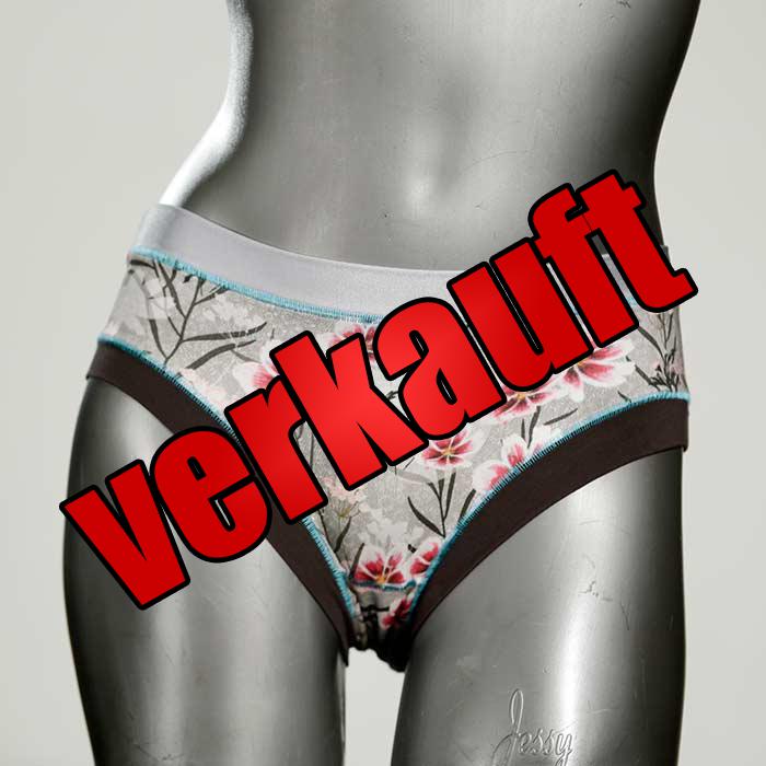 gemusterte schöne bequeme bunte Panty aus Biobaumwolle, Unterwäsche für Damen