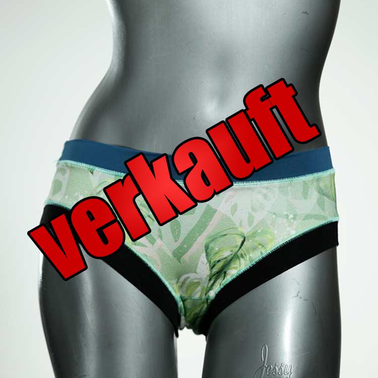 günstige sexy gemusterte bequeme Panty aus Biobaumwolle, Unterwäsche für Damen
