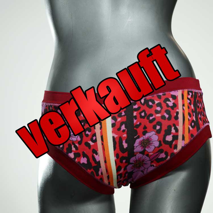 bequeme farbige bunte attraktive Panty aus Biobaumwolle, Unterwäsche für Damen