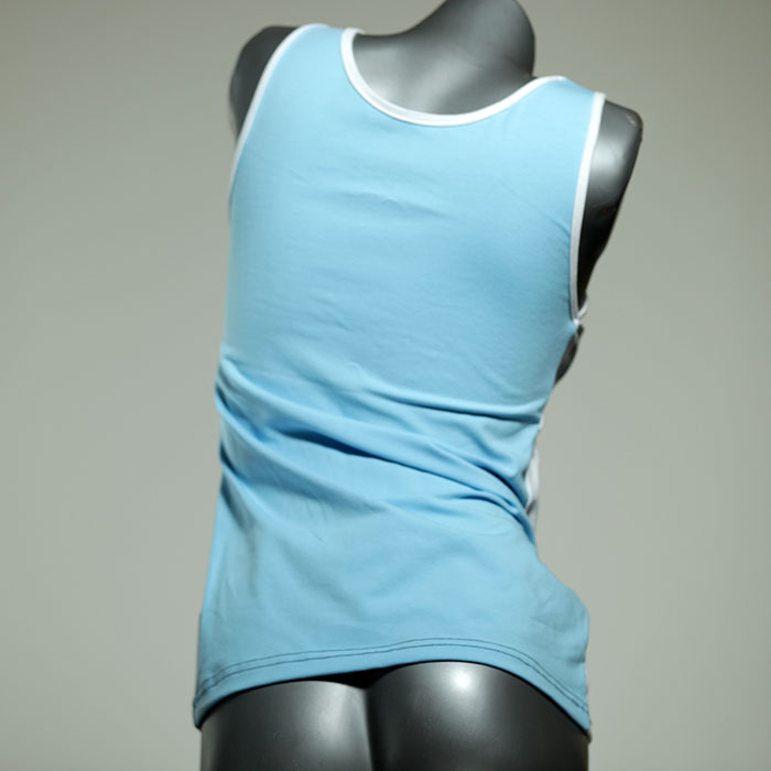 preiswerte gemusterte sexy schöne Top aus Biobaumwolle, Unterhemd für Damen thumbnail