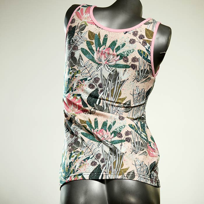 attraktive ökologische süße Top aus Biobaumwolle, Unterhemd für Damen thumbnail