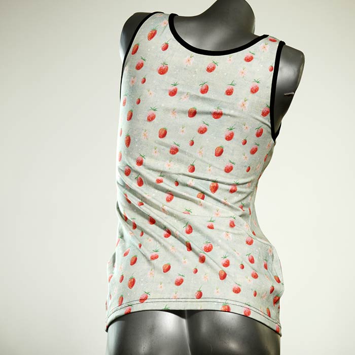 preiswerte bunte  handgemachte Top aus Biobaumwolle, Unterhemd für Damen thumbnail