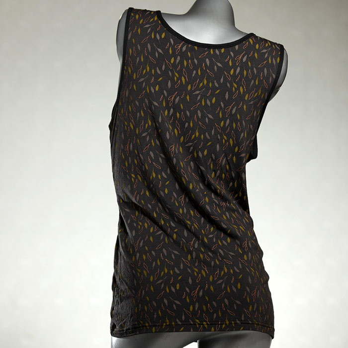 handgemachte gemusterte süße  Top aus Biobaumwolle, Unterhemd für Damen thumbnail