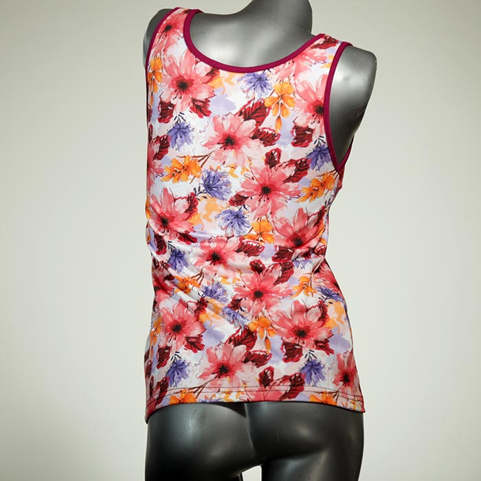 attraktive bunte günstige bequeme Top aus Biobaumwolle, Unterhemd für Damen thumbnail
