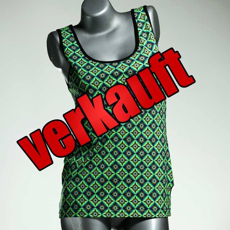 schöne handgemachte preiswerte attraktive Top aus Biobaumwolle, Unterhemd für Damen