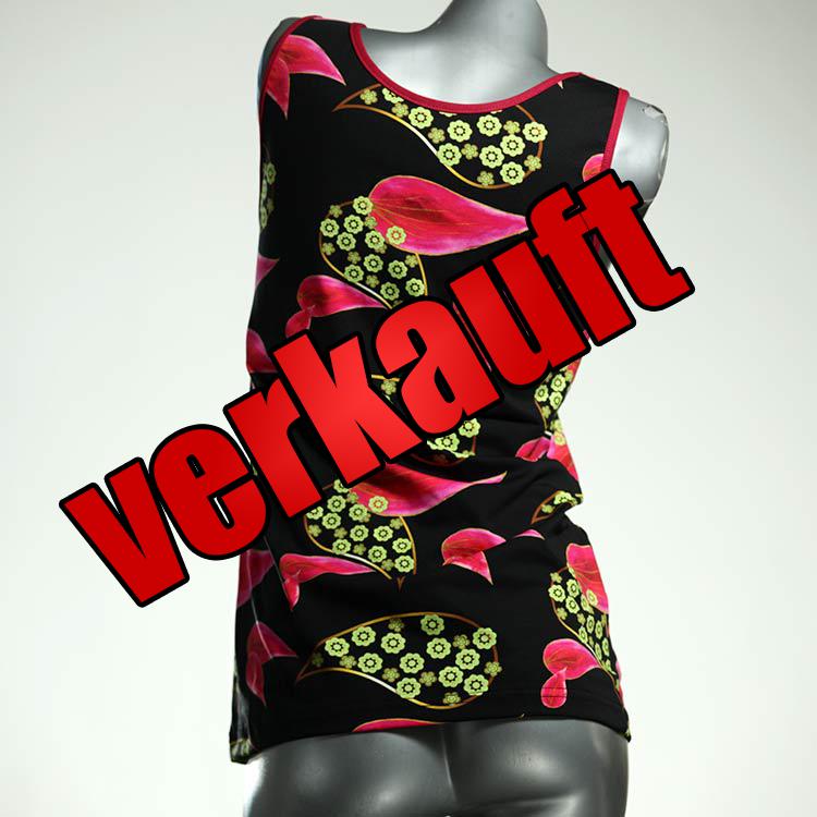 bequeme ökologische farbige günstige Top aus Biobaumwolle, Unterhemd für Damen