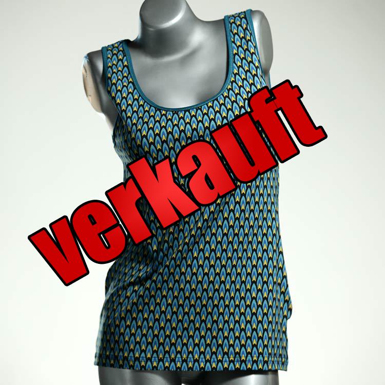 schöne handgemachte günstige sexy Top aus Biobaumwolle, Unterhemd für Damen