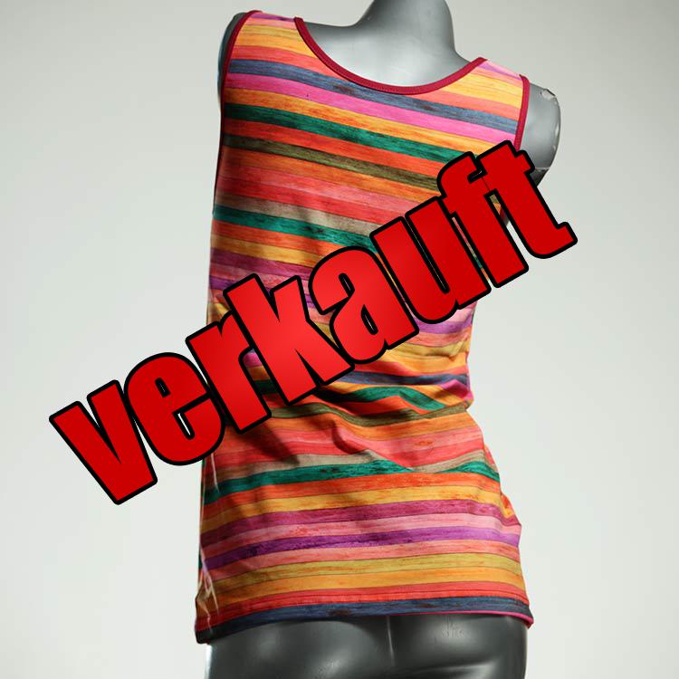 ökologische farbige bequeme attraktive Top aus Biobaumwolle, Unterhemd für Damen